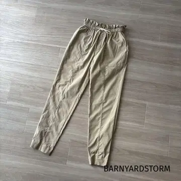 BARNYARDSTORM 린넨 스트레치 카고 팬츠