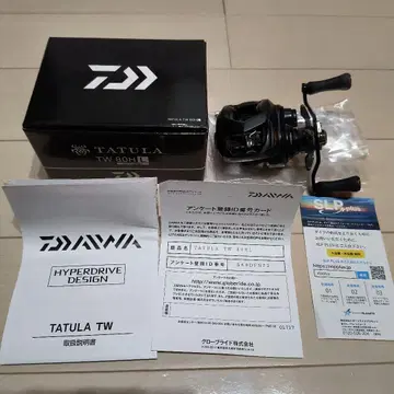 [ DAIWA ] TATULA TW 80H L 베이트 낚시릴