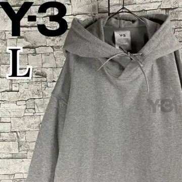 Y-3 후드티 원포인트 로고 스테디셀러 컬러 L 사이즈