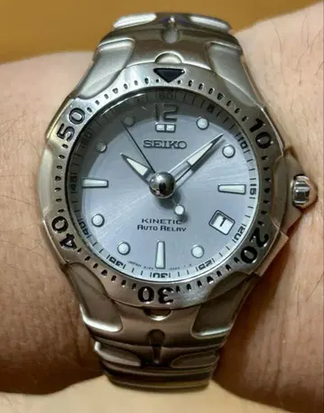 SEIKO Kinetic Auto Relay SBYA005 흔들면=전원