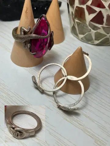 빈티지 각인 쉐이크핸즈 페더링 클라다링 기멜링