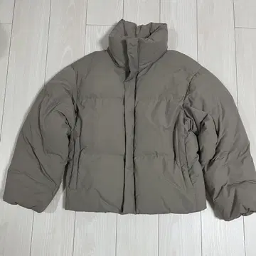 패디드 볼륨 자켓 내추럴 유니클로 U