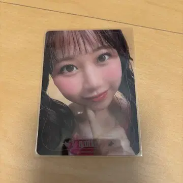 마츠모토 카렌 클리어 트레이딩 카드 FRUITS ZIPPER