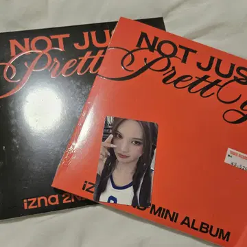 미개봉 새상품 izna not just pretty 앨범 2 형태 세트