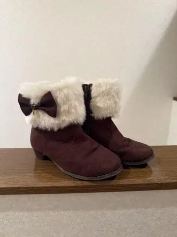 any FAM 퍼 부츠 20cm