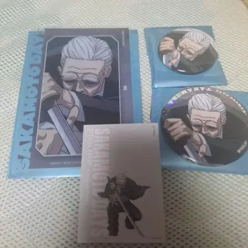 SAKAMOTO DAYS 카드 캔뱃지 오로라ver 타카무라 특전 포함