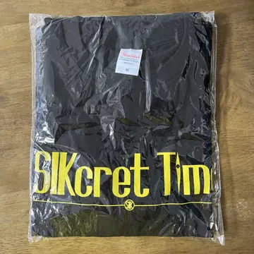 SILKret Tim 블랙 T셔츠 M 사이즈