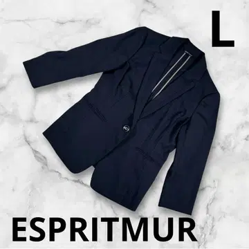 [ ESPRITMUR ] 여성용 테일러드 자켓 L 다크 블루