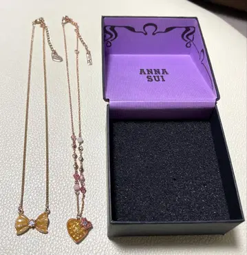 ANNA SUI 목걸이 2개 세트