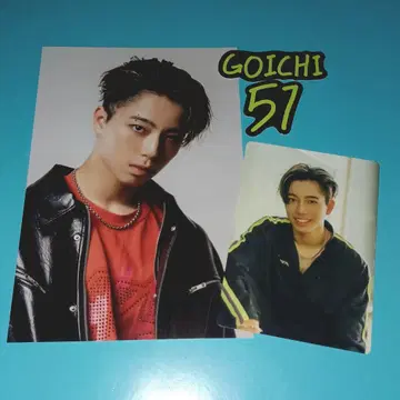 THE LAST PEACE GOICHI 엽서 트레이딩 카드 스티커 세트