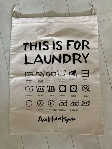 Ace Hotel Kyoto 세탁용 백
