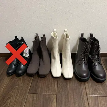 새상품 부츠 LL 사이즈 3점 묶음 판매