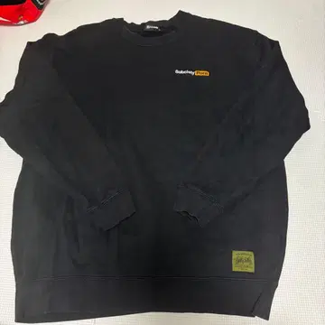 Subciety 블랙 트레이닝복