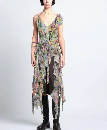 dries van noten floral fringe top 36