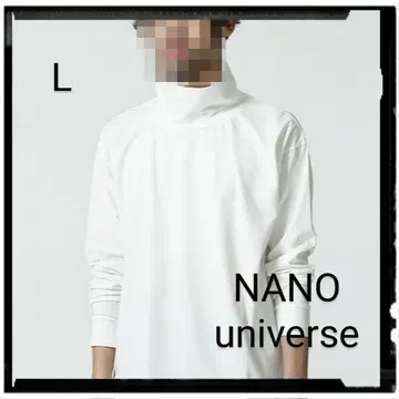 NANO universe [ 새상품급 ] 수피마 베어텐 터틀넥 롱 슬리브
