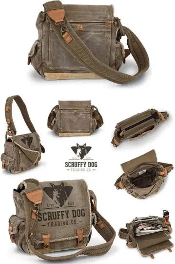 SCRUFFY DOG 크로스 바디 메신저 백 사첼백
