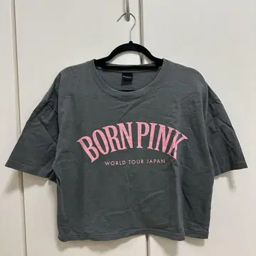 BLACKPINK bornpink 월드 투어 티셔츠 크롭