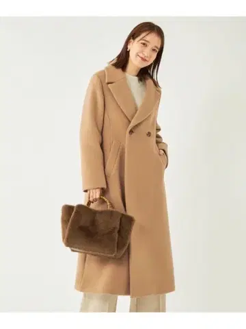 green label relaxing 체스터 코트 베이지