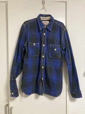 SAMURAI OVERALLS 플란넬 셔츠
