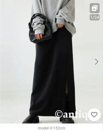 새상품 antiqua 안티카 맥시 롱 스커트