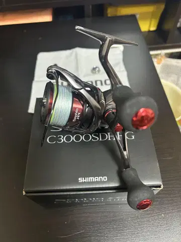 중고 SHIMANO 시마노 낚시릴 C3000SDHHG 21세피아XR