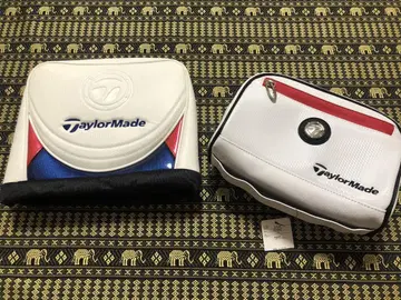 TaylorMade 골프용 파우치 화이트 레드