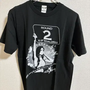 K-1 WORLDMax 티셔츠 M 사이즈 블랙