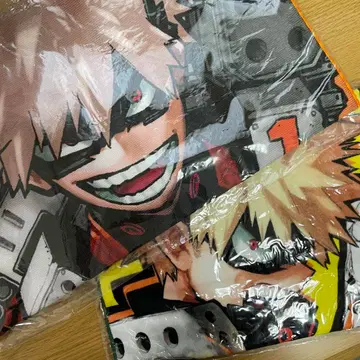 바쿠고 카츠키 페이스 타월 대형 타월