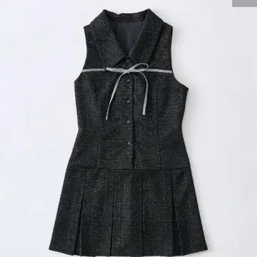 OLIVE des OLIVE 슬리브리스 셔츠 미니 원피스