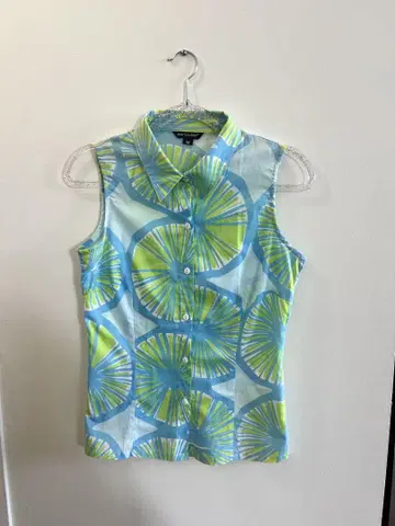 marimekko 아페르시니 슬리브리스 셔츠 M