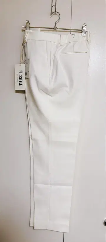 새상품 PLST 플라스테 스틱 팬츠 XL 화이트