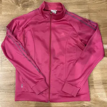 adidas 핑크 집업 트랙 자켓