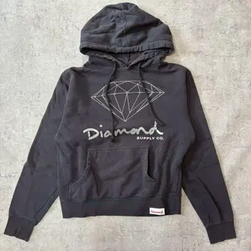 해외 구제 의류 Diamond Supply Co. 블랙 후드티