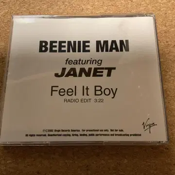 Janet Jackson Beenie Man Feel It Boy CDR