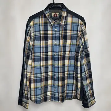 YEN JEANS 엔지 패치워크 긴팔 셔츠 일본제