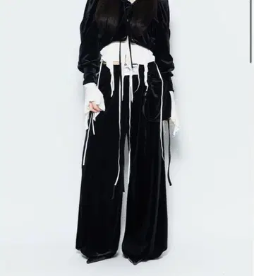 theredthread S velvet pouch pants