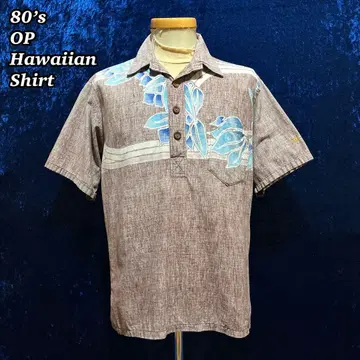 80s OP 하와이안 셔츠