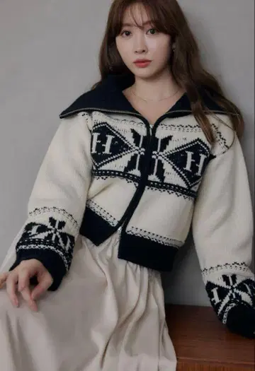 herlipto Nordic Knit Zip Jacket