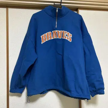 하프 지퍼 풀오버