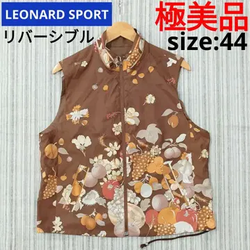 컨디션 최상 LEONARD SPORT/레오나르*리버서블*베스트*44