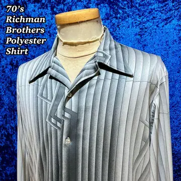70's Richman Brothers 폴리에스테르 셔츠