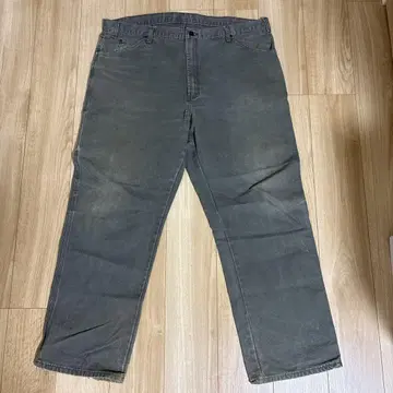 Dickies 워크 팬츠 카키