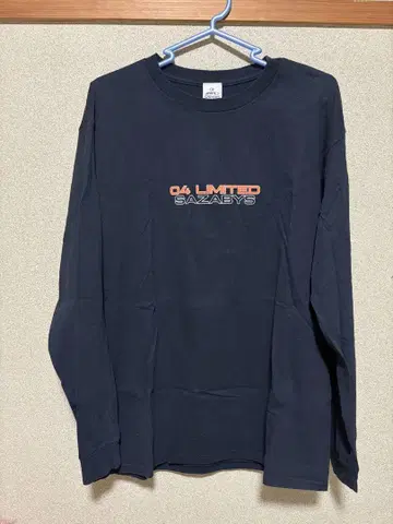 04 Limited Sazabys 포리미 롱 T M 사이즈