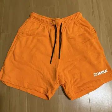 ZUMBA 오렌지 숏팬츠 S