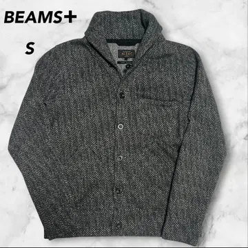 [새상품급] BEAMS PLUS 빔즈플러스 가디건 숄카라