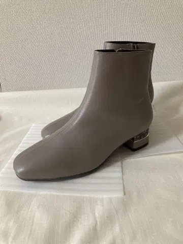 [ 발수 가공 ] tehen 그레이 숏부츠 24.5cm