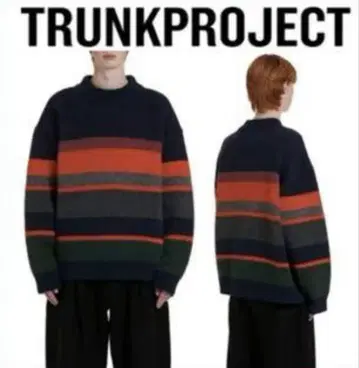 TRUNKPROJECT 멀티 컬러 니트 스웨터
