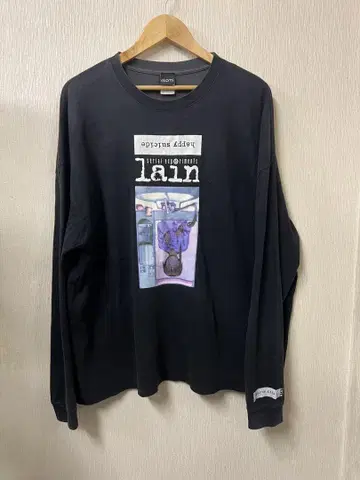 serial experiments lain ekoms 롱 티셔츠