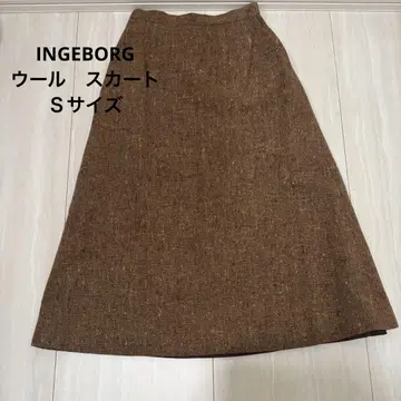 INGEBORG (잉게보그) 울 스커트 [미사용 새상품] S 사이즈