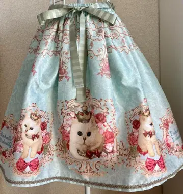 Enchantlic Enchantilly 고양이 퀸캣 스커트